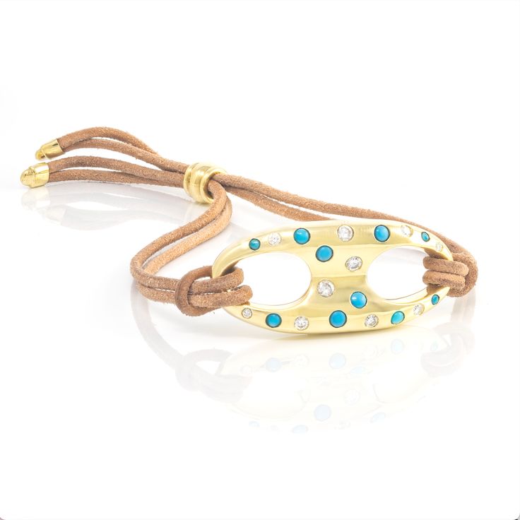 Gypsy Nautical Link on Leather