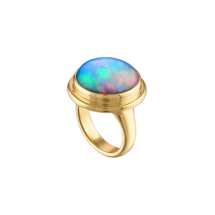 Drum Head Ring in Opal