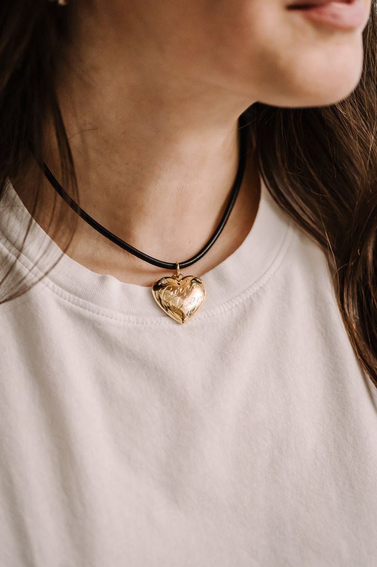 Love Notes Carpe Diem Heart Pendant