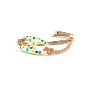 Gypsy Nautical Link on Leather
