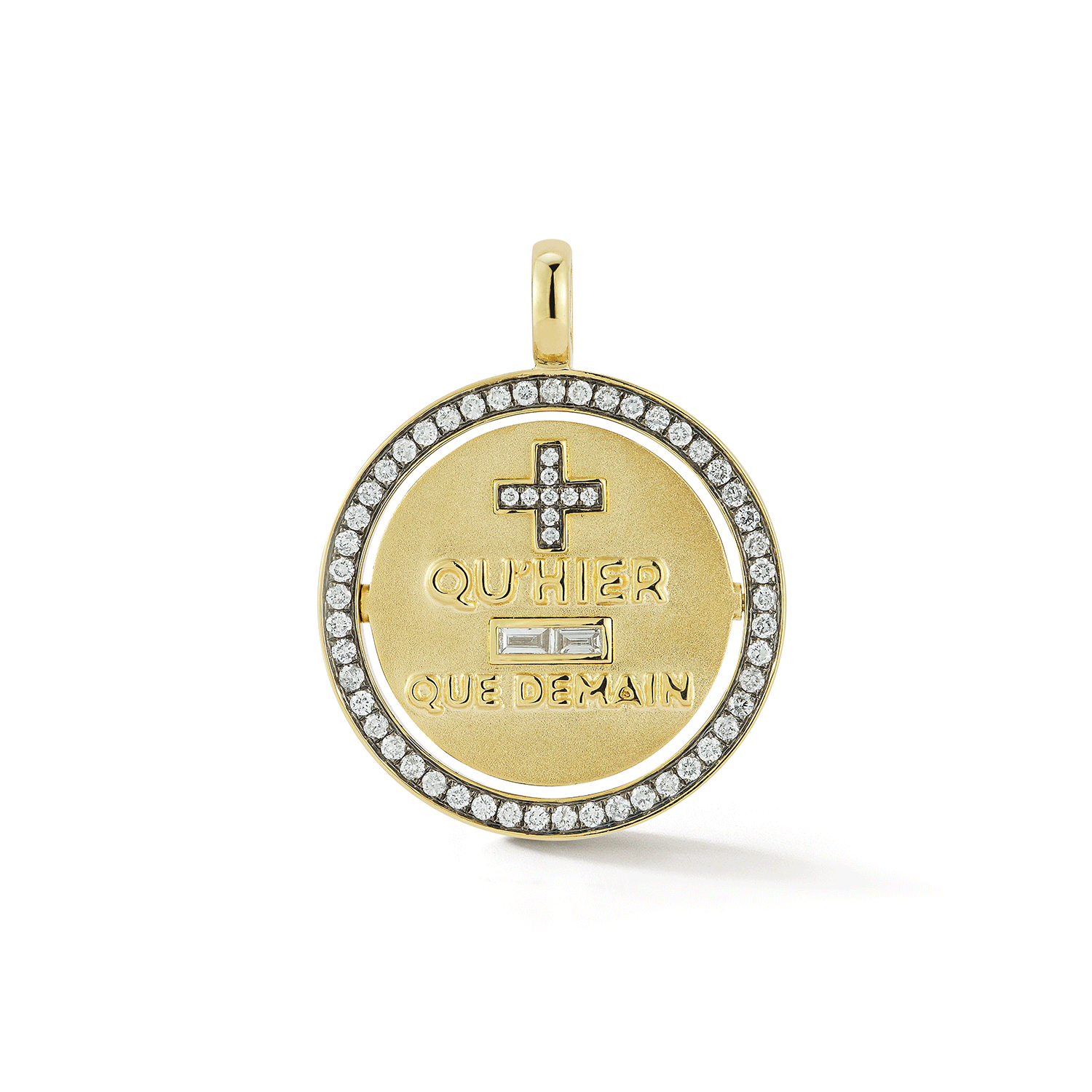 Love Notes Pave Diamond Love Pendant