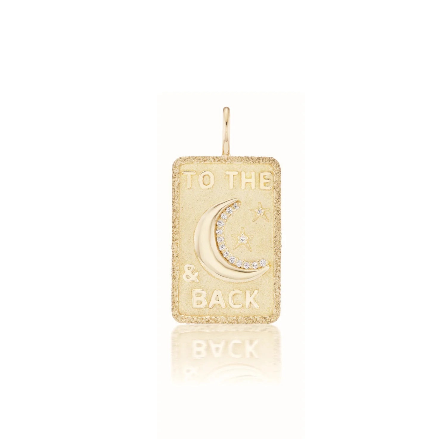 To The Moon Charm