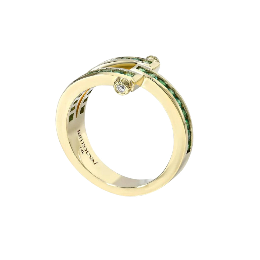 Emerald Magna Ring