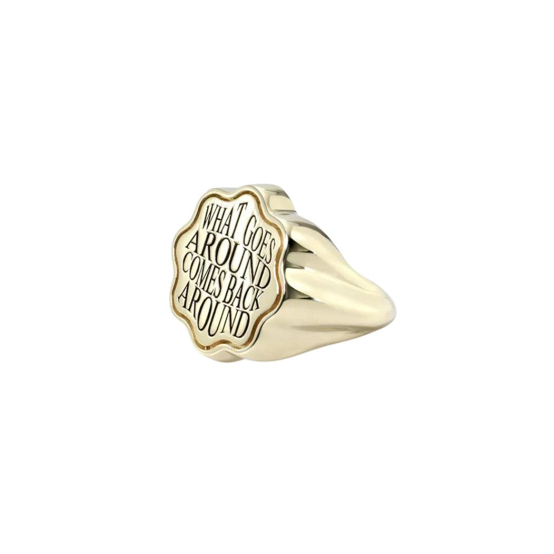 Talisman Karma Signet Ring