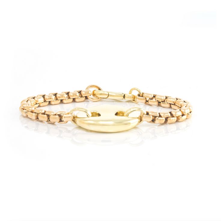 Gold Mariner Link Bracelet