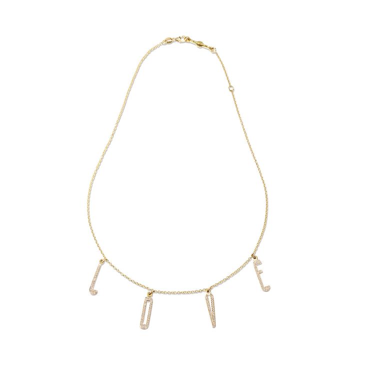 Diamond Love Necklace