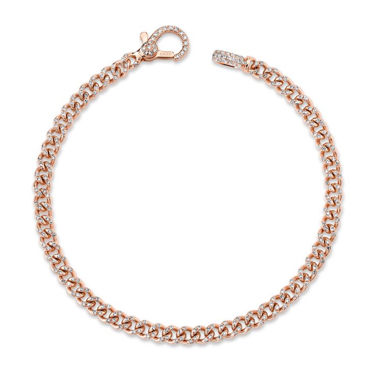 Baby Pavé Link Bracelet