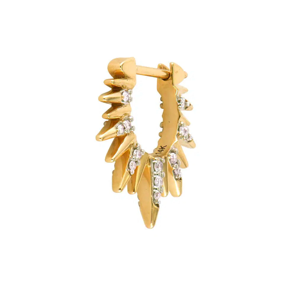 Small Love Explosion Diamond Earring