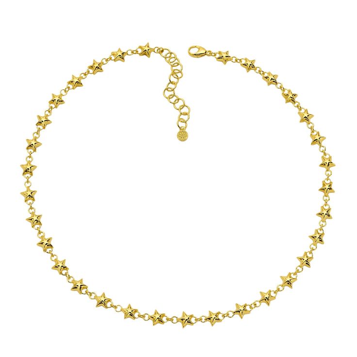 Mini Puffy Star Necklace
