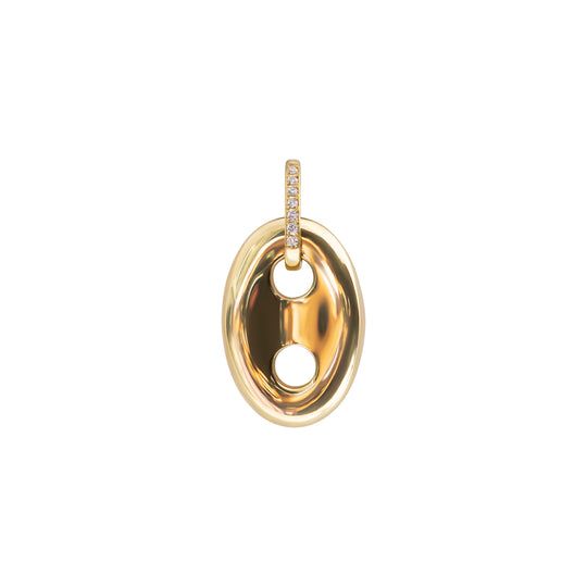Gold Mariner Link Charm