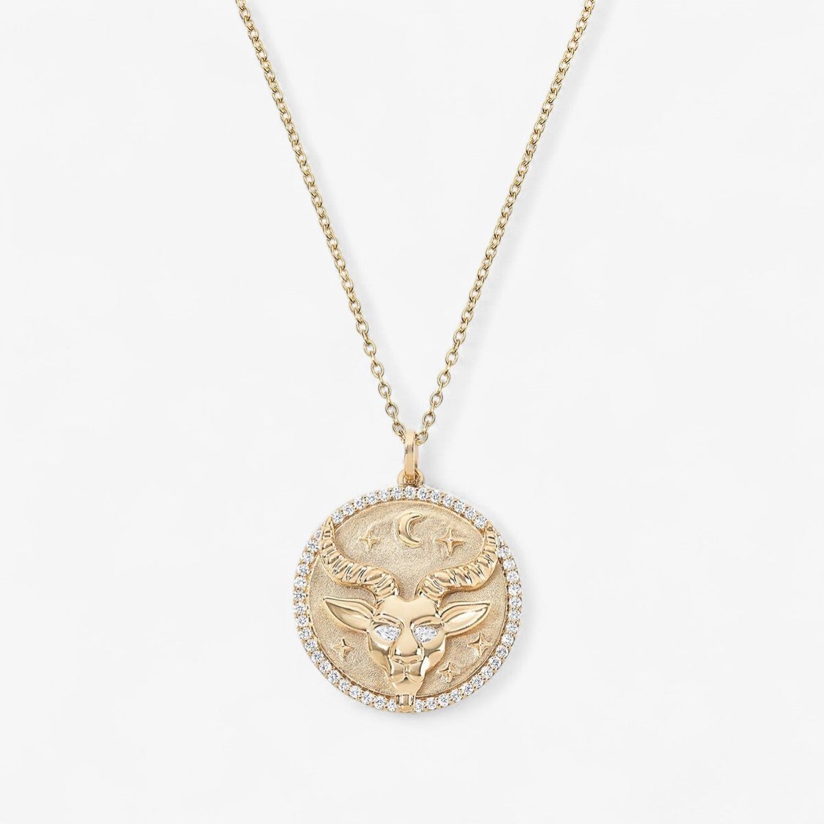 Token Zodiac Necklace