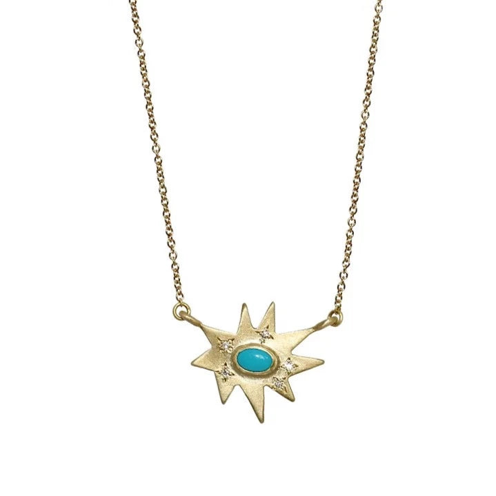Turquoise Stellina Necklace
