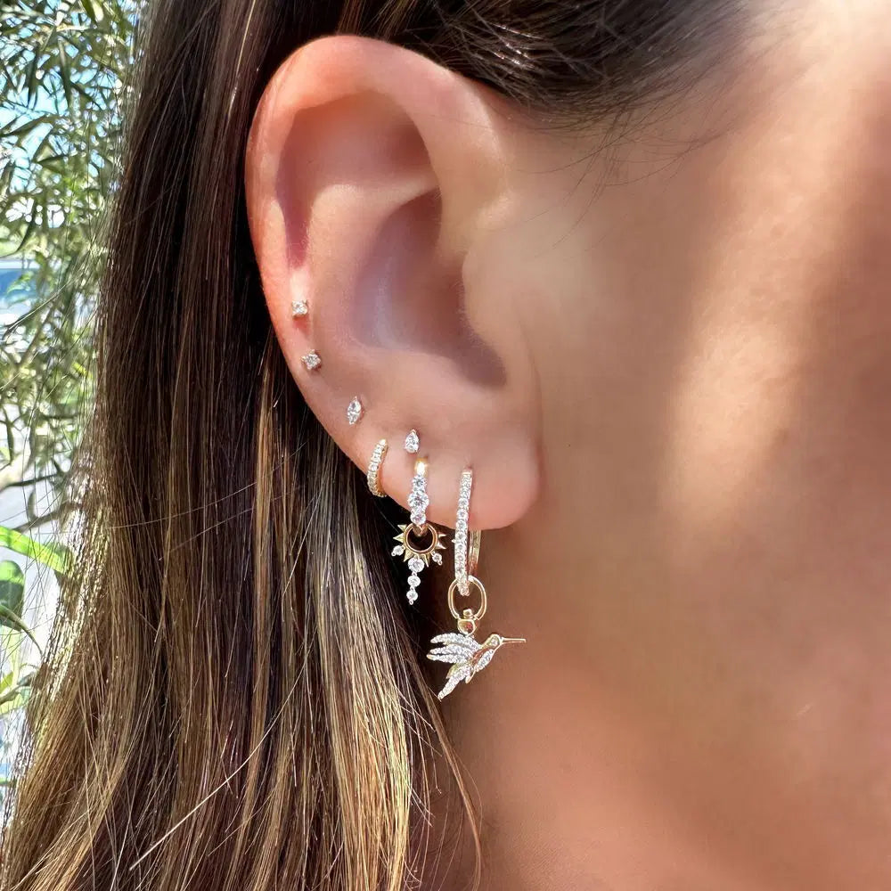 Small Diamond Love Explosion Charms