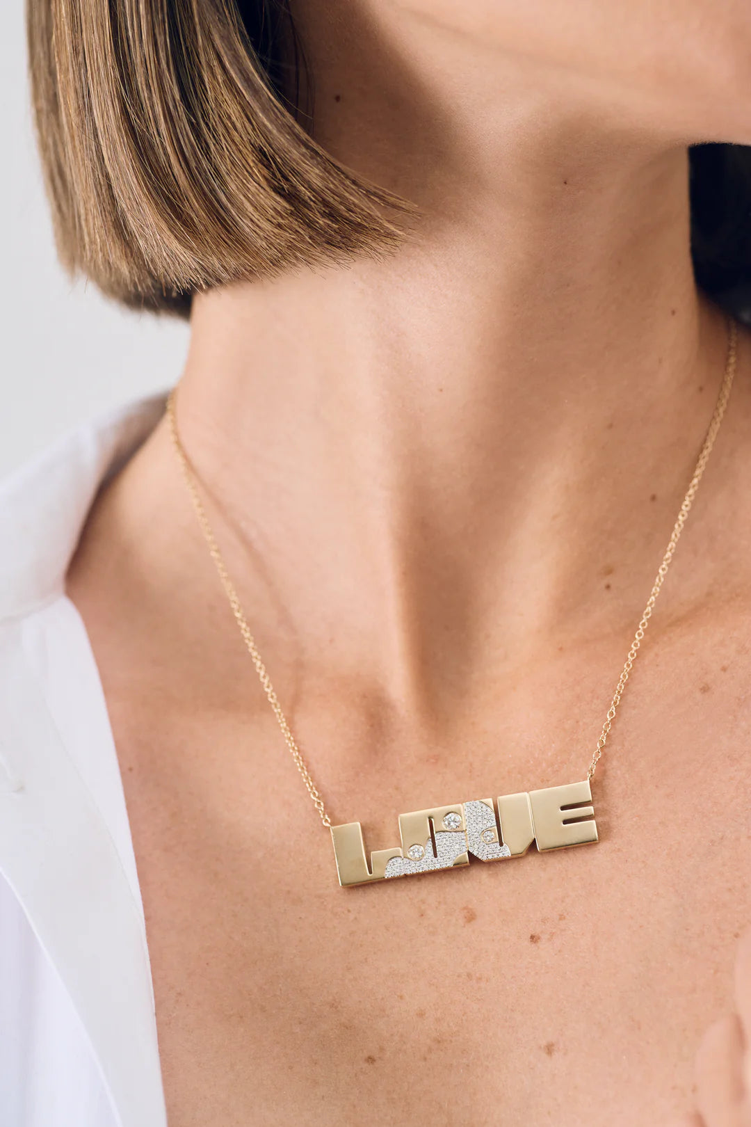 Lava Love Diamond Necklace