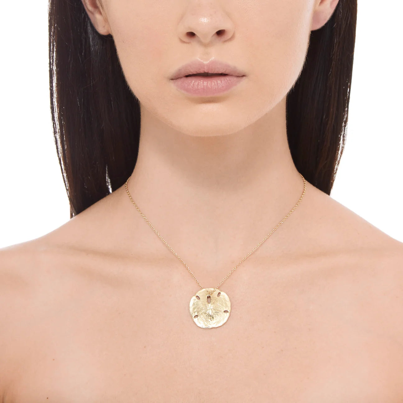 Large Sand Dollar Necklace