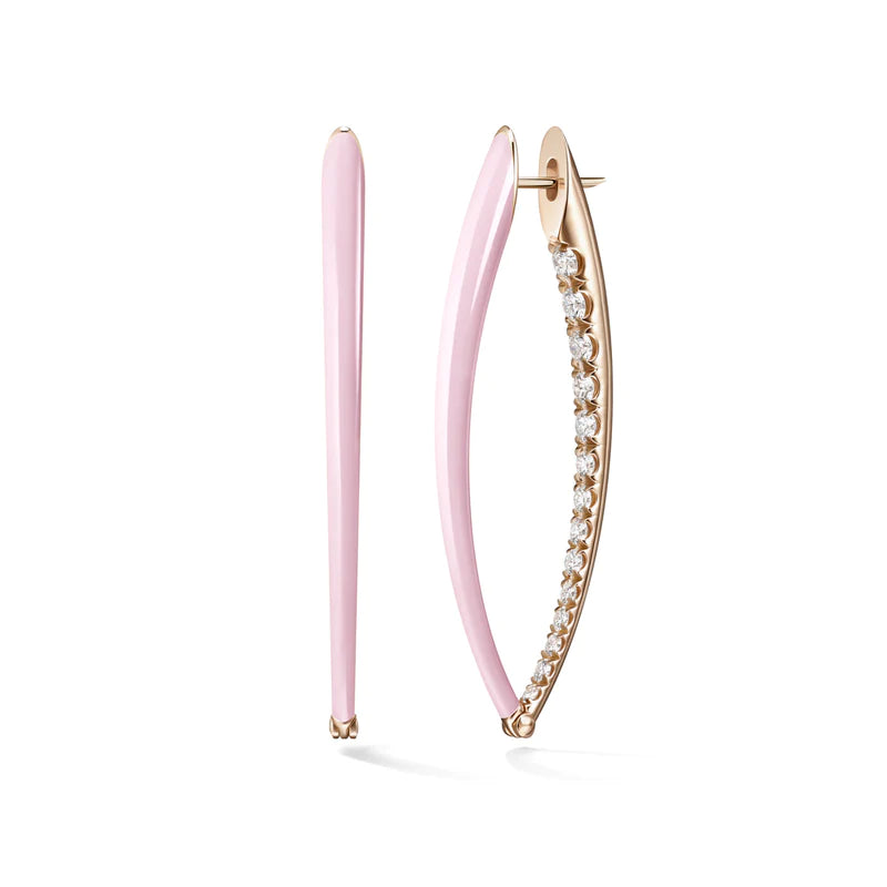 Enamel Cristina Earring Large