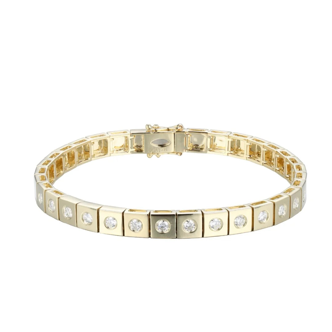 Leggo Diamond Tennis Bracelet