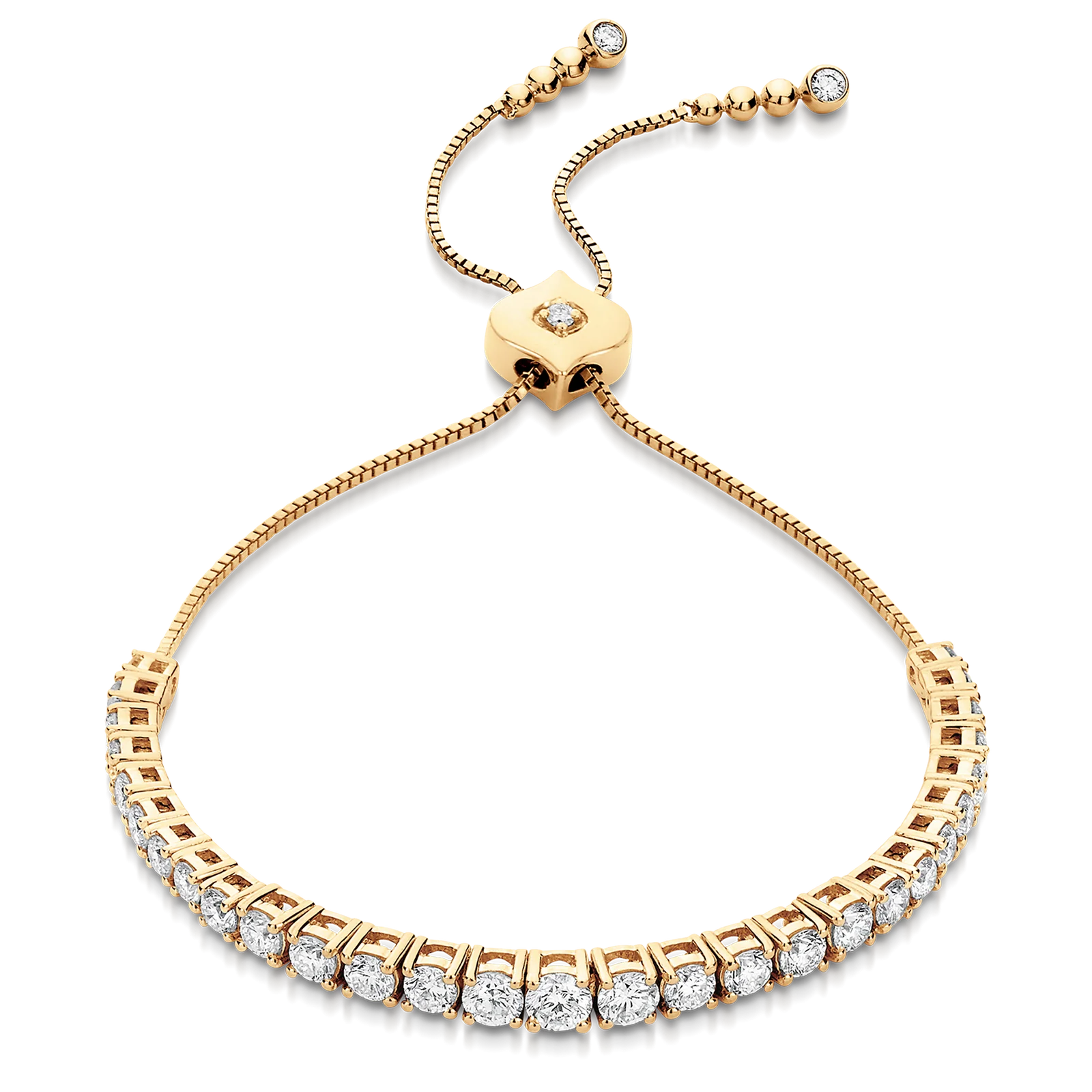 Isadora Eternity Diamond Bolo Bracelet