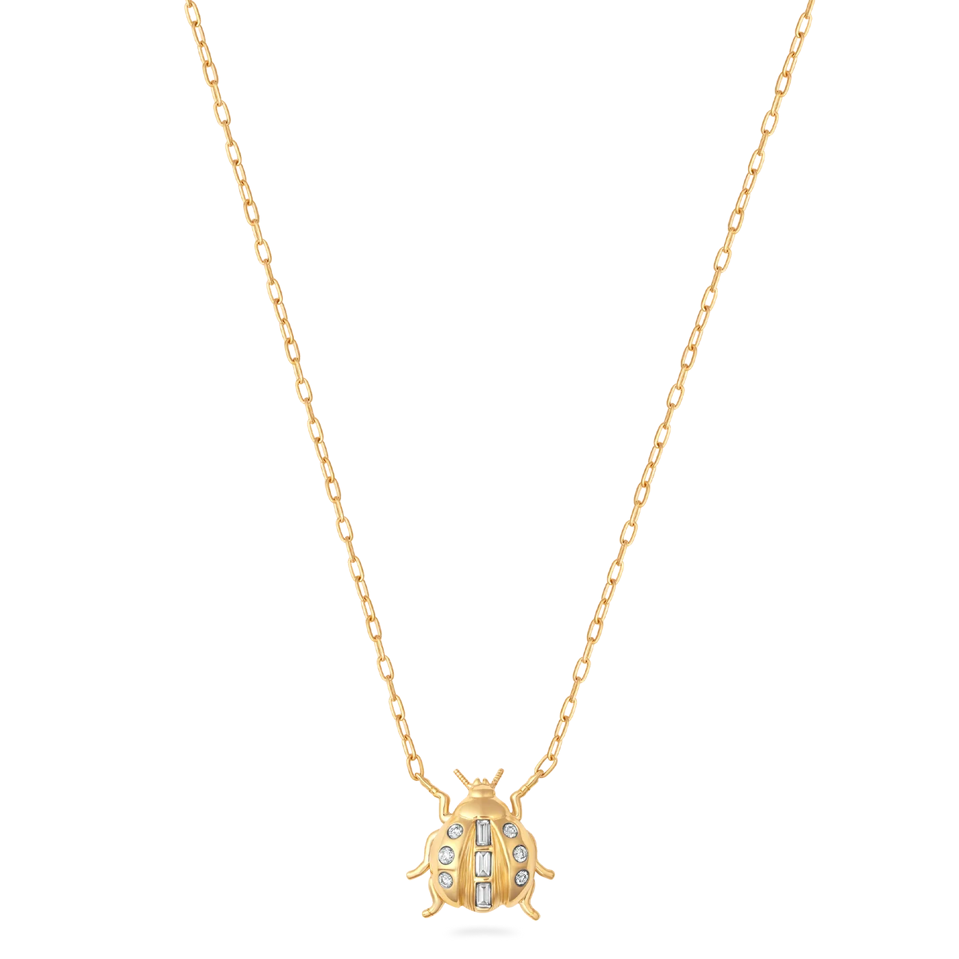 Lady Bug Gold & Diamond Necklace