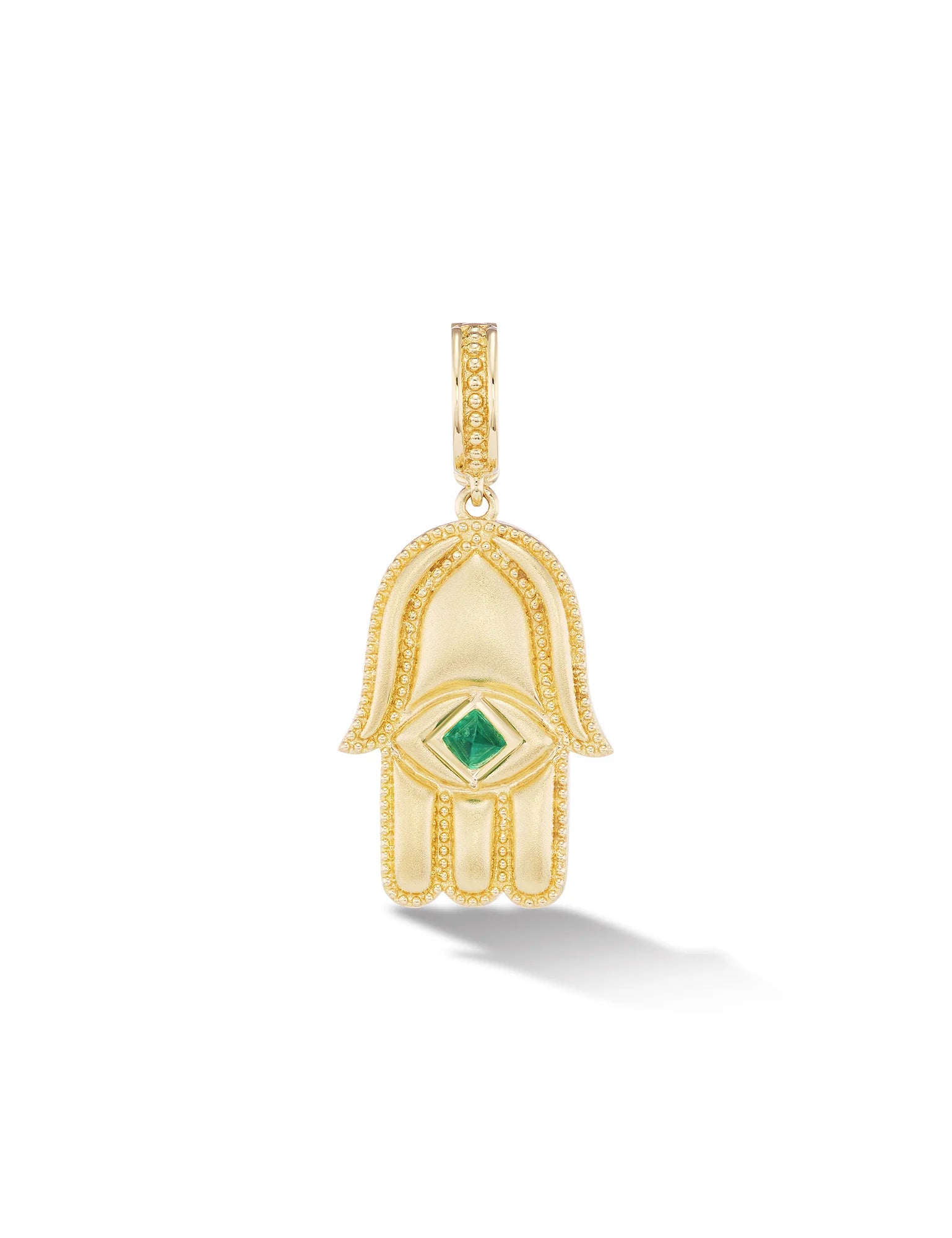 Mini Hamsa Gold Amulet