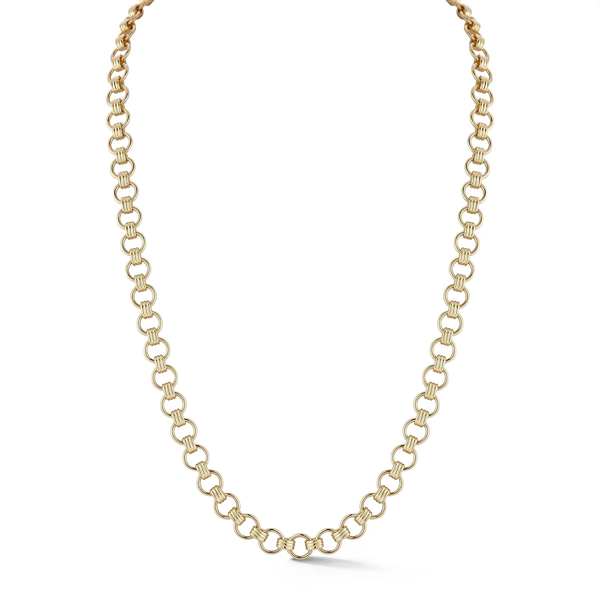 14K Gold Book Link Everett Chain