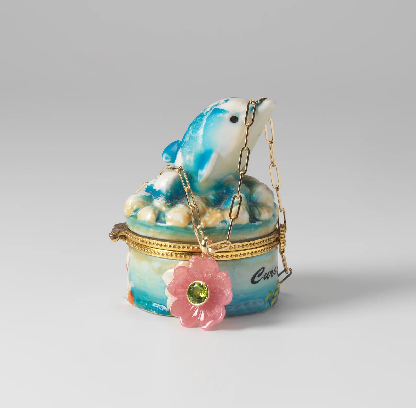 Signature Flower Pendant Big Rhodochrosite