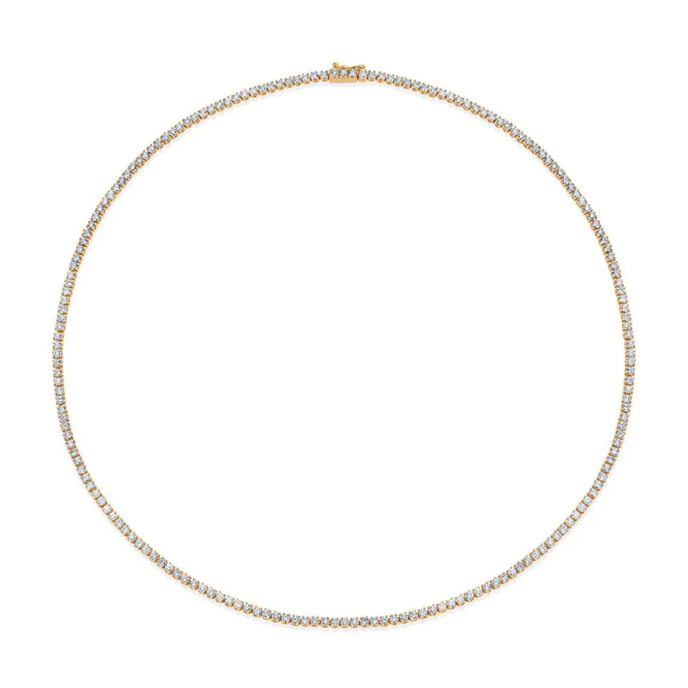 Diamond Hepburn Choker 16"