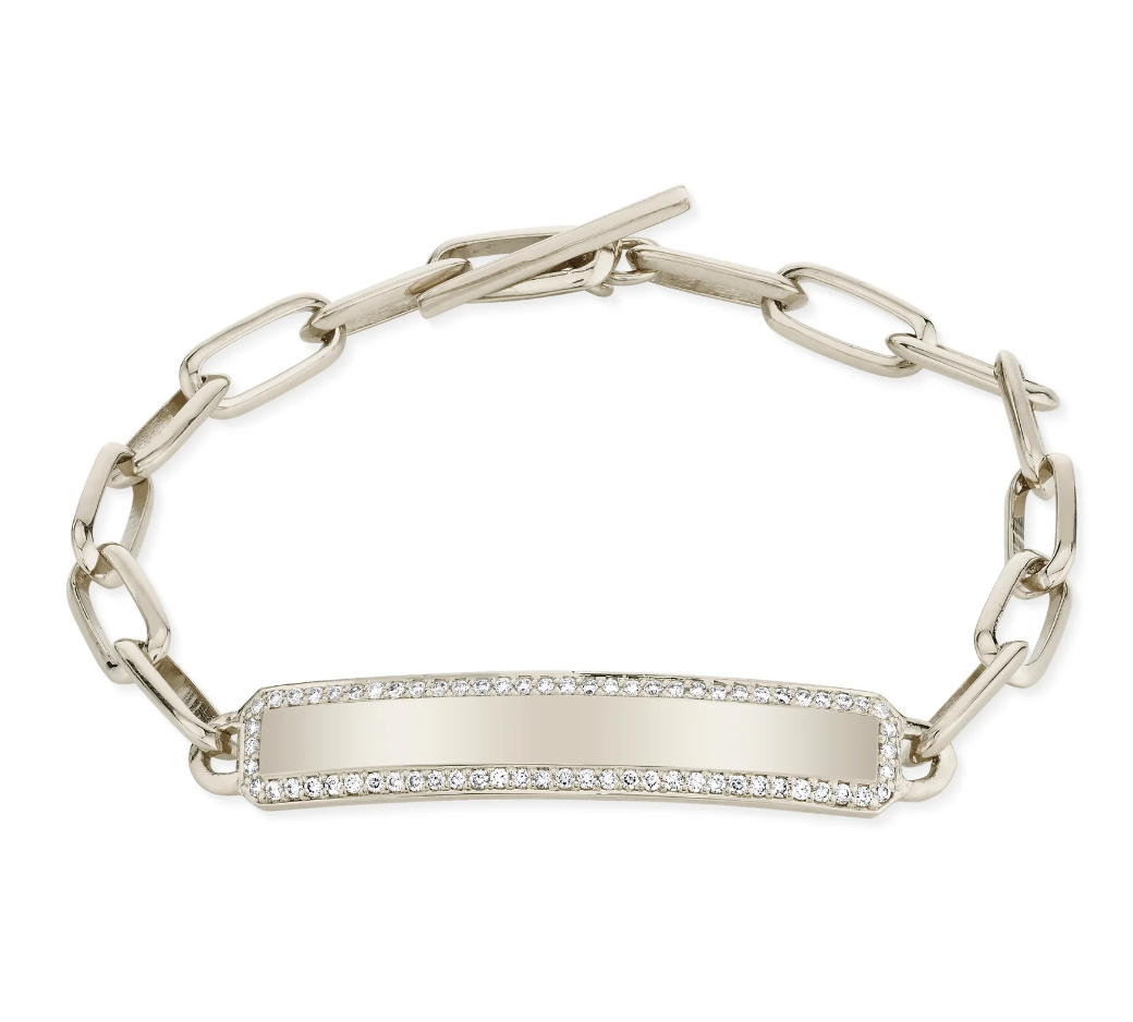 OG Diamond Bezel ID Bracelet