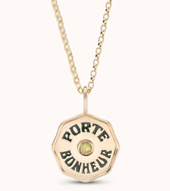 Mini Porte Bonheur Peridot