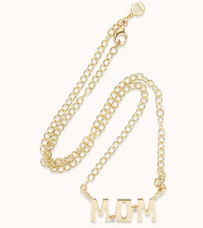 Nameplate Necklace "Mom"