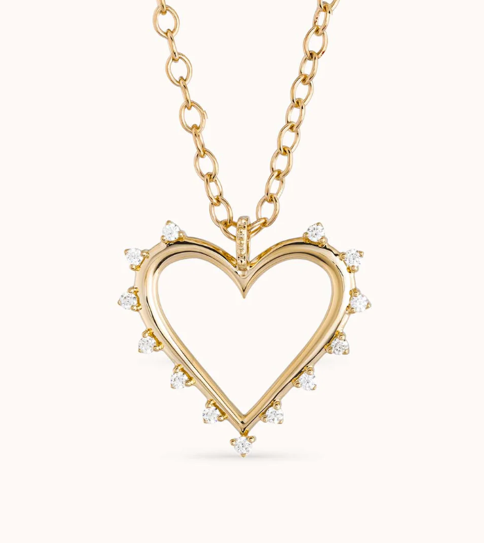 Open Heart Necklace