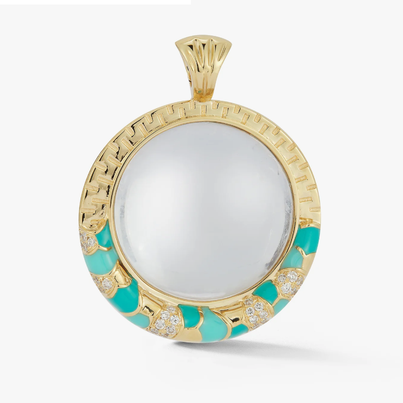 Aegean Looking Glass Pendant - Large