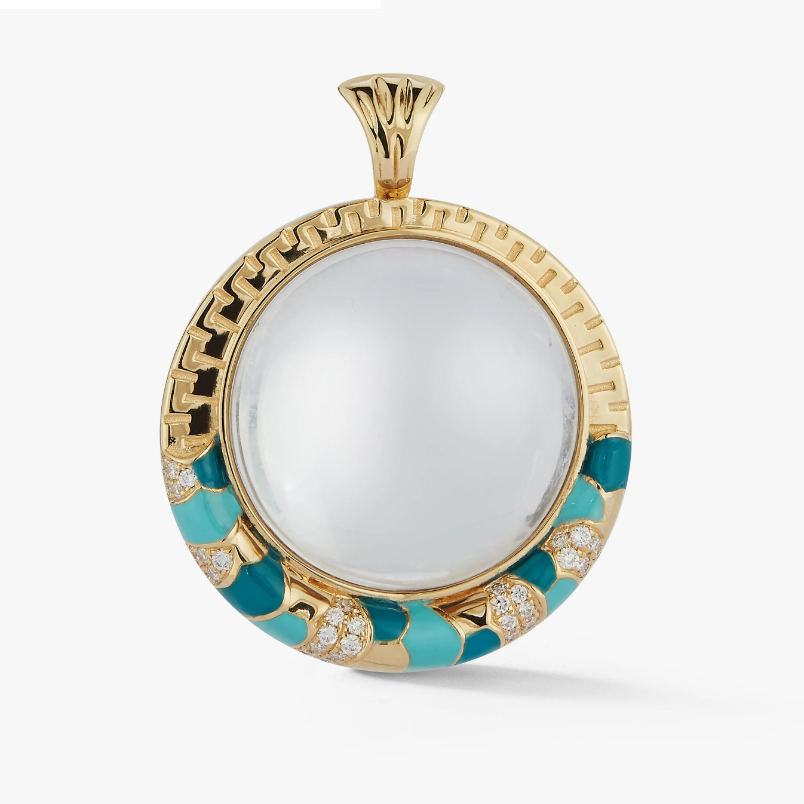 Aegean Looking Glass Pendant - Large
