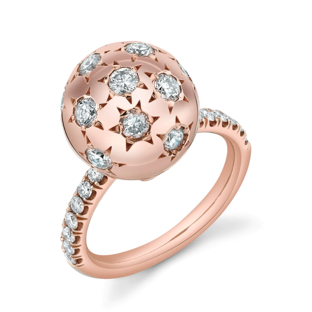 Pavé Diamond Ethel Ring