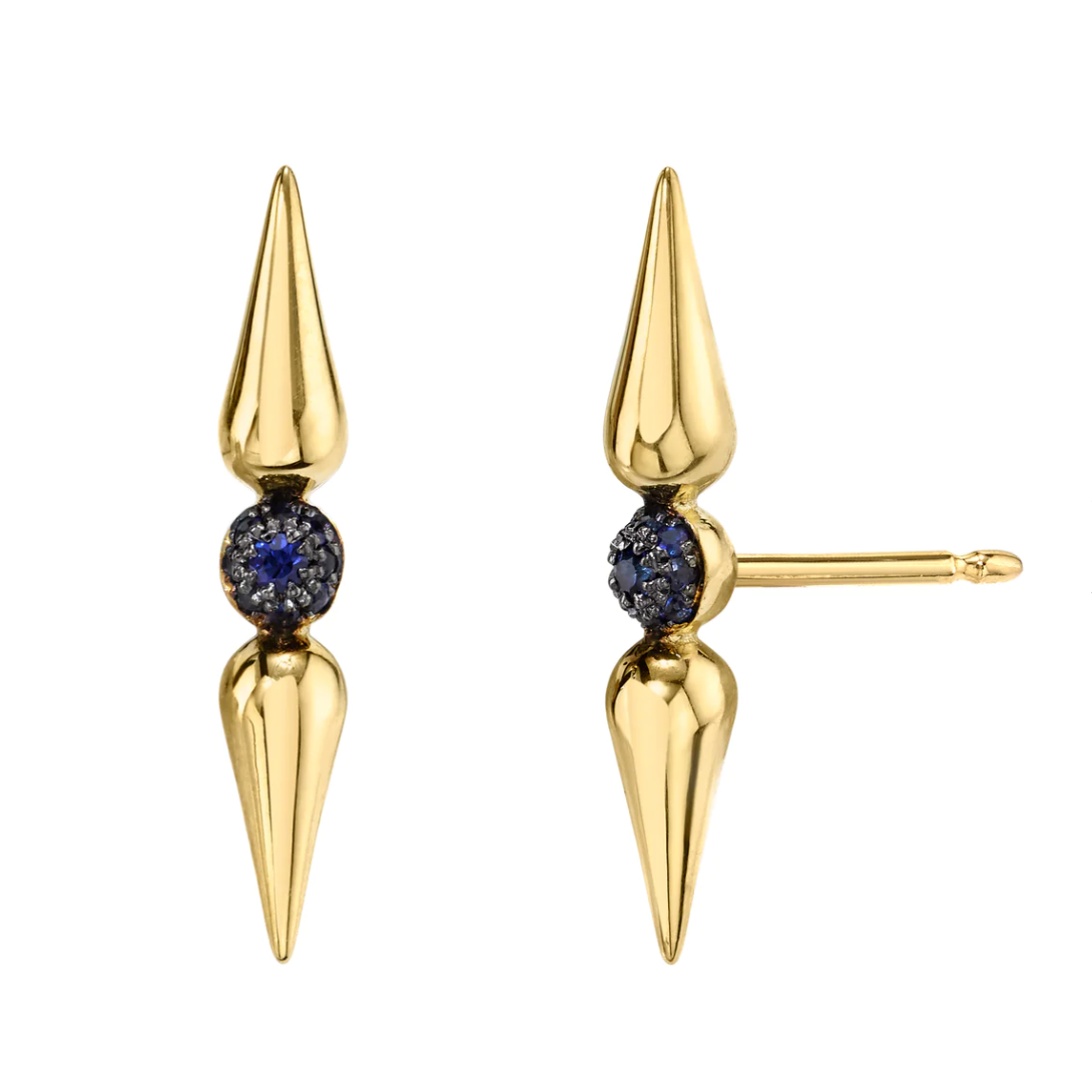 Shirley Pavé Center Studs