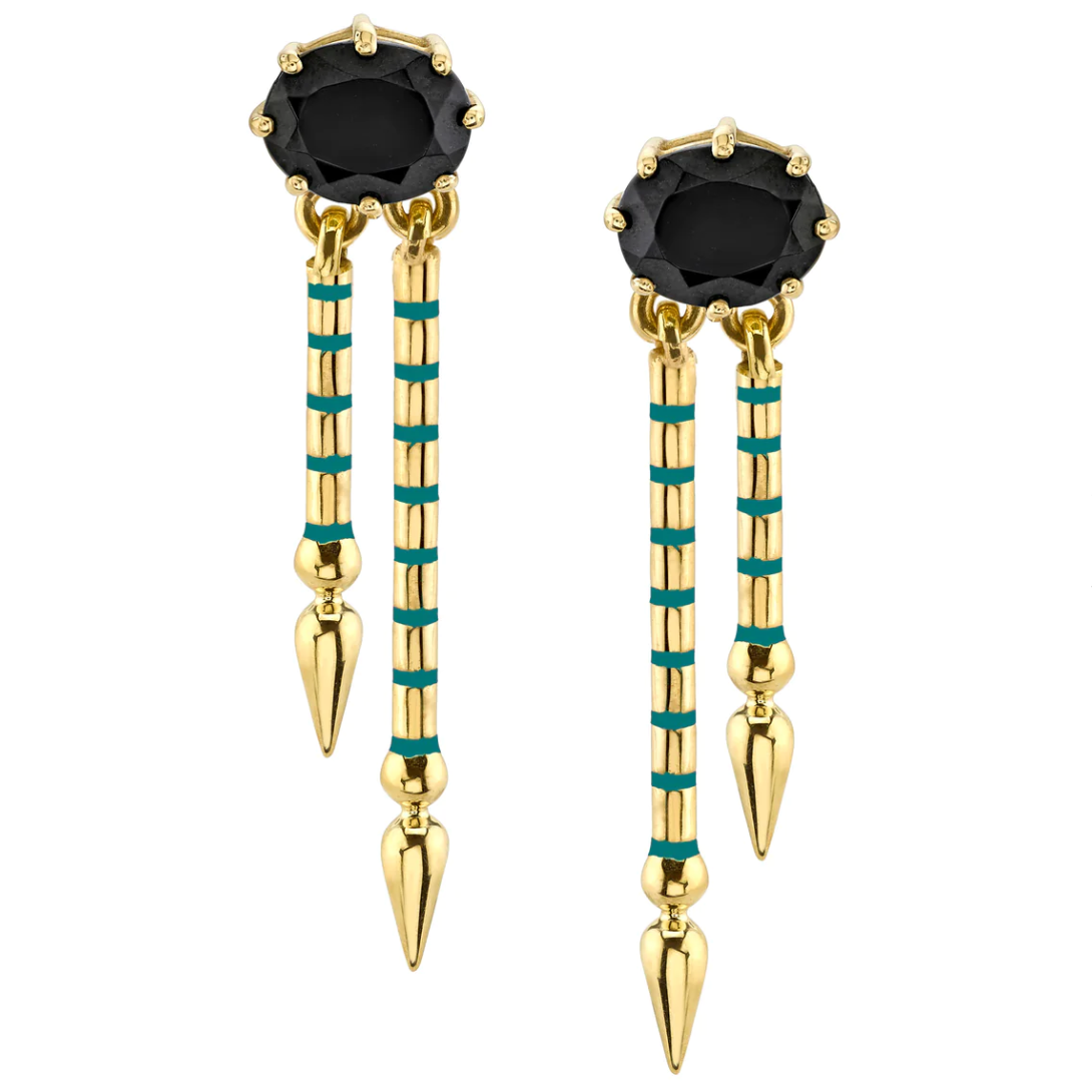 Double Shirley Spear Earrings