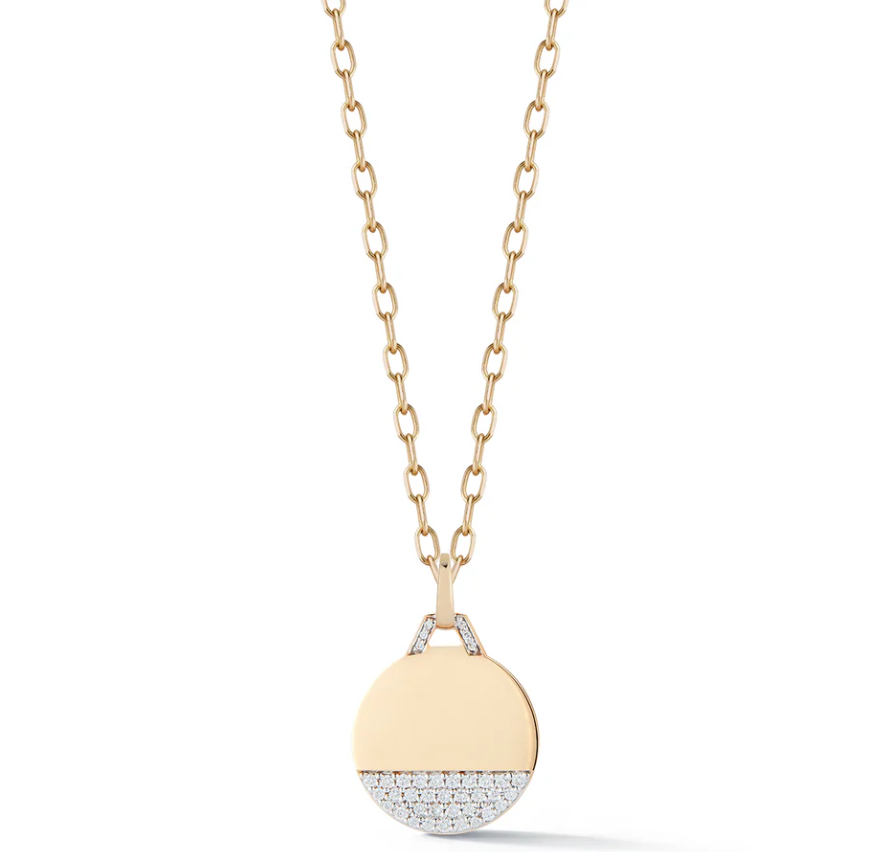 Dora 1/3 Diamond Disc Charm