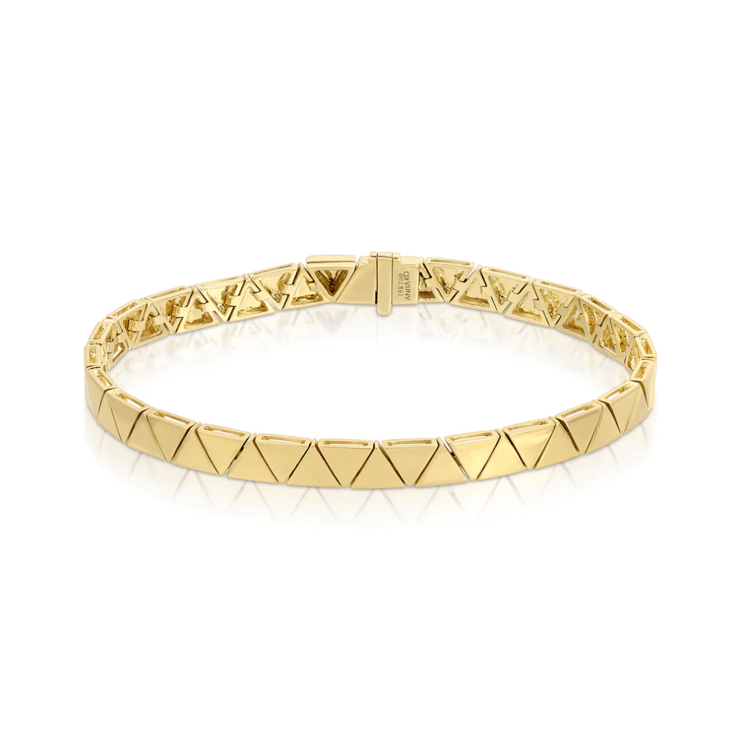 Thin Gold Cleo Bracelet