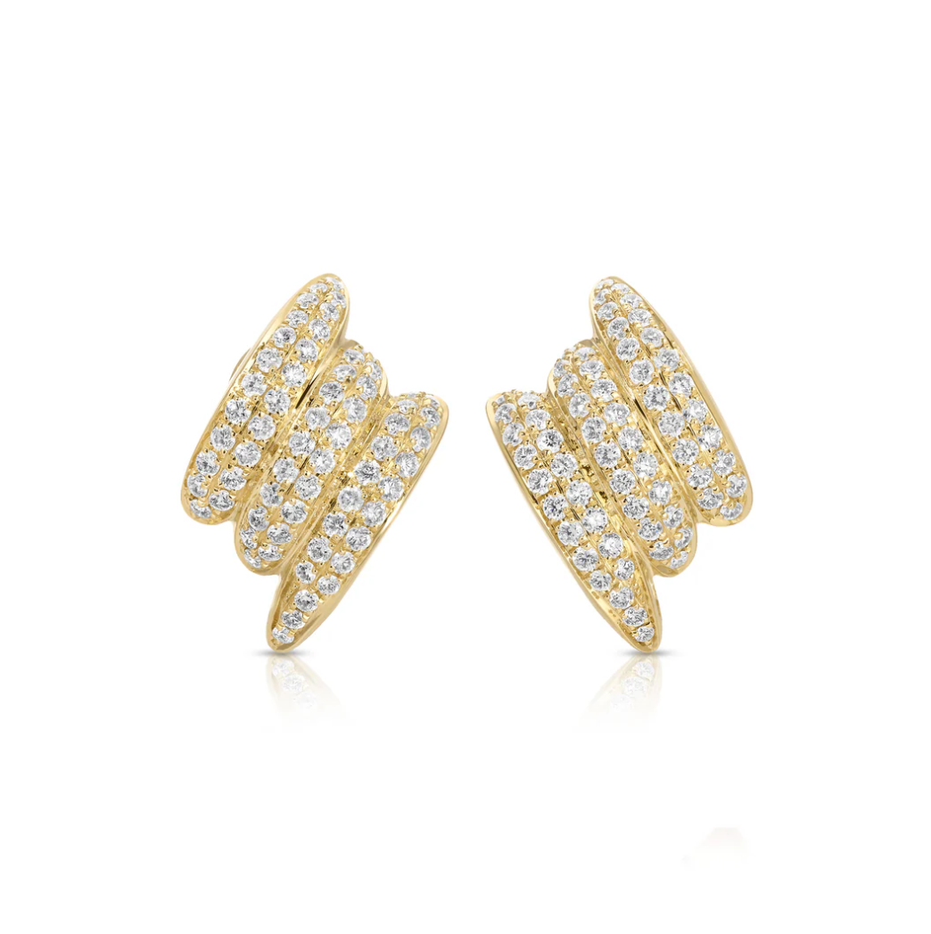 Small Diamond Claire Earrings