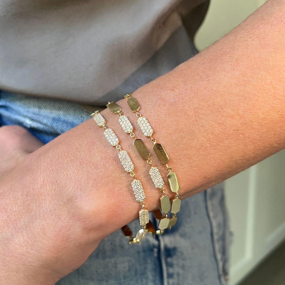 Diamond Confetti Bracelet - 1 Station