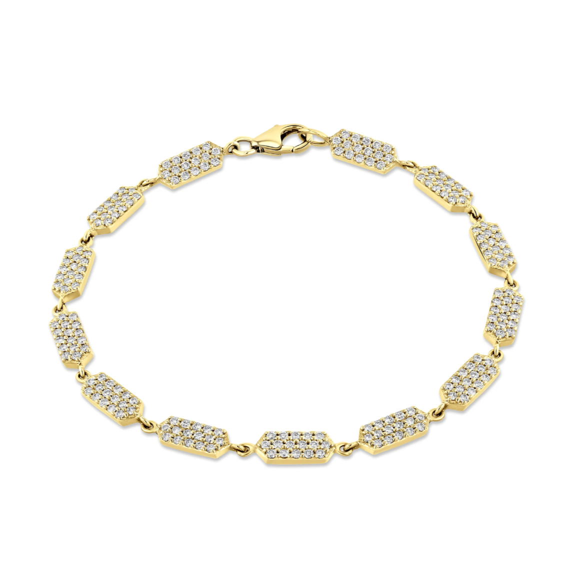 Diamond Confetti Bracelet - All Pave