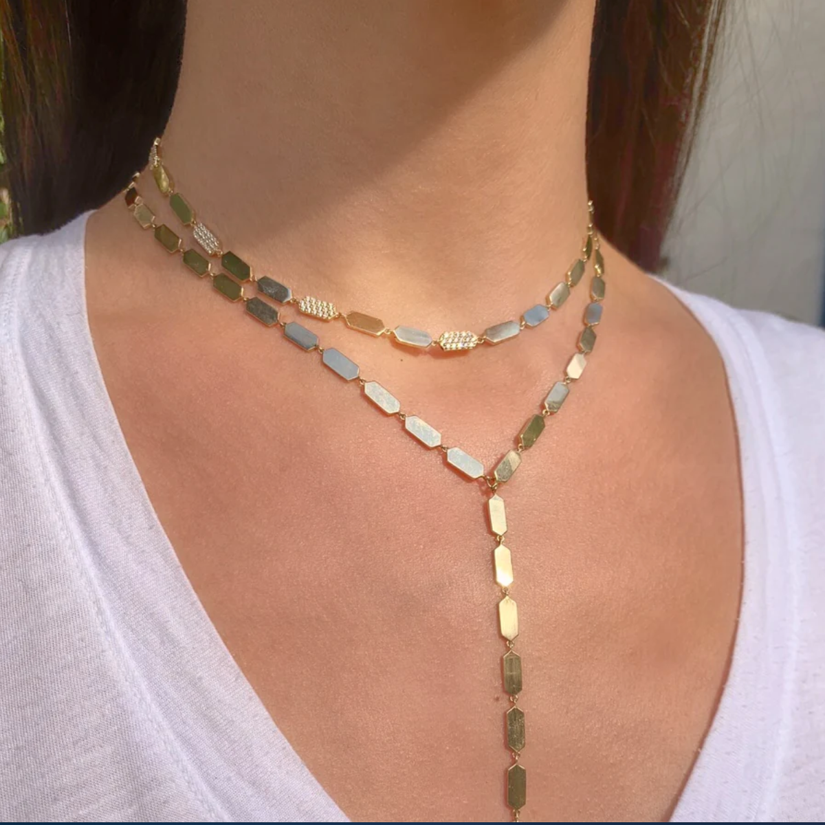 Diamond Confetti Necklace