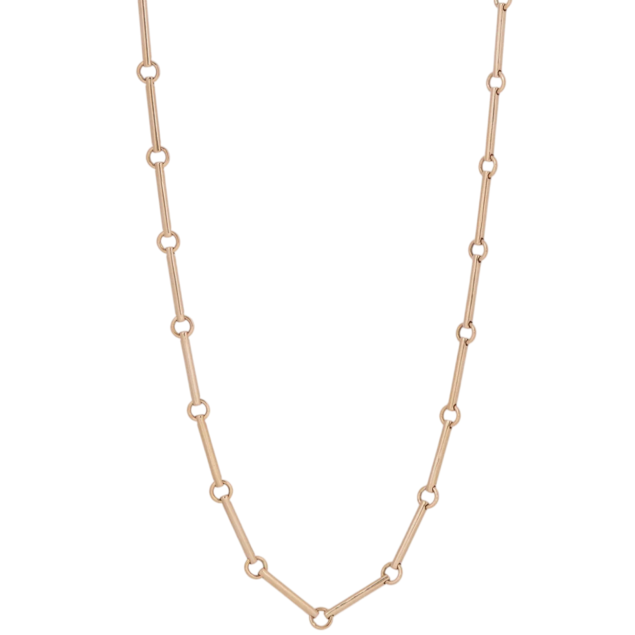 Large Linear Link Necklace