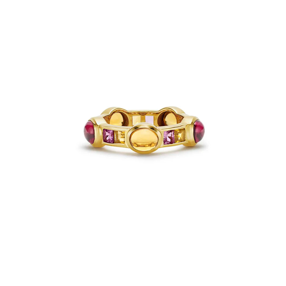 Van Stack Rings Diamond Multi Precious Stones