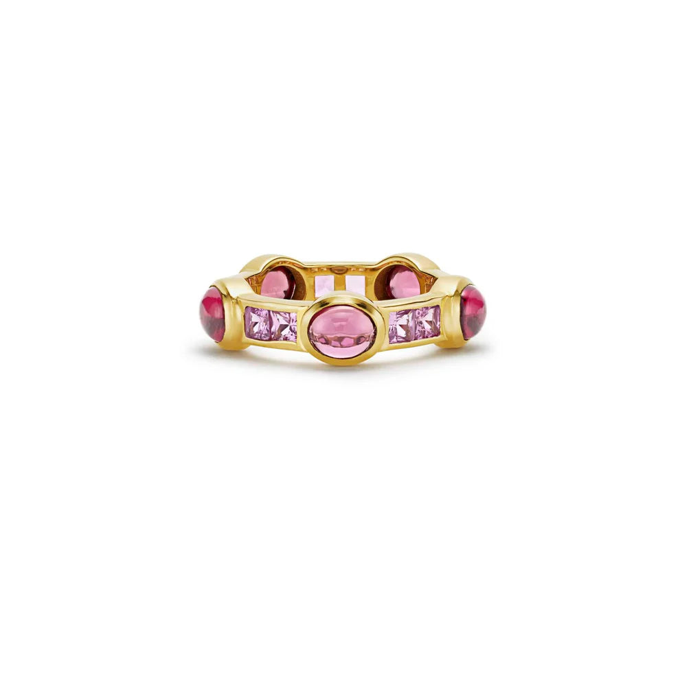 Van Stack Rings Diamond Multi Precious Stones