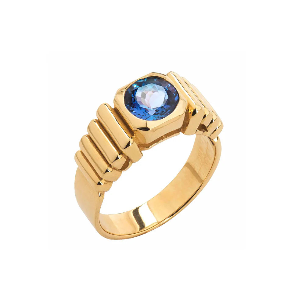Van Inca Signet Tanzanite