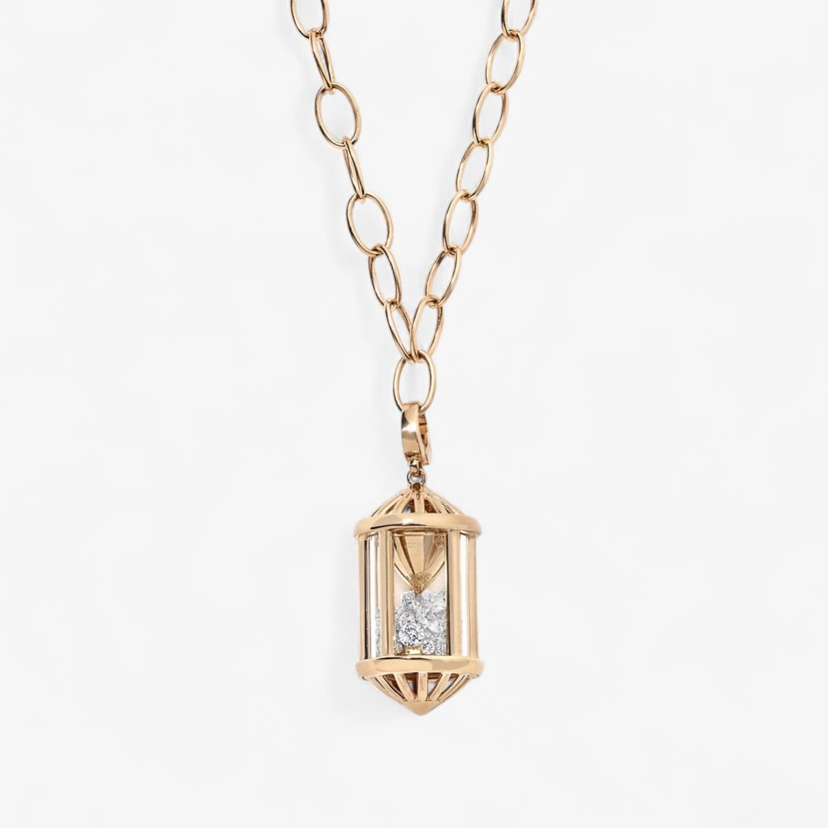 Diamond Sachet Pendant