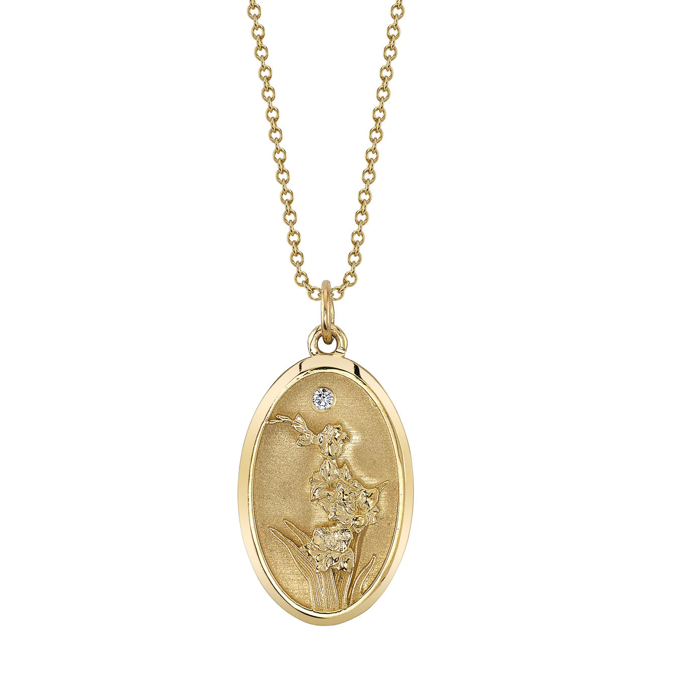 August Birth Flower Charm