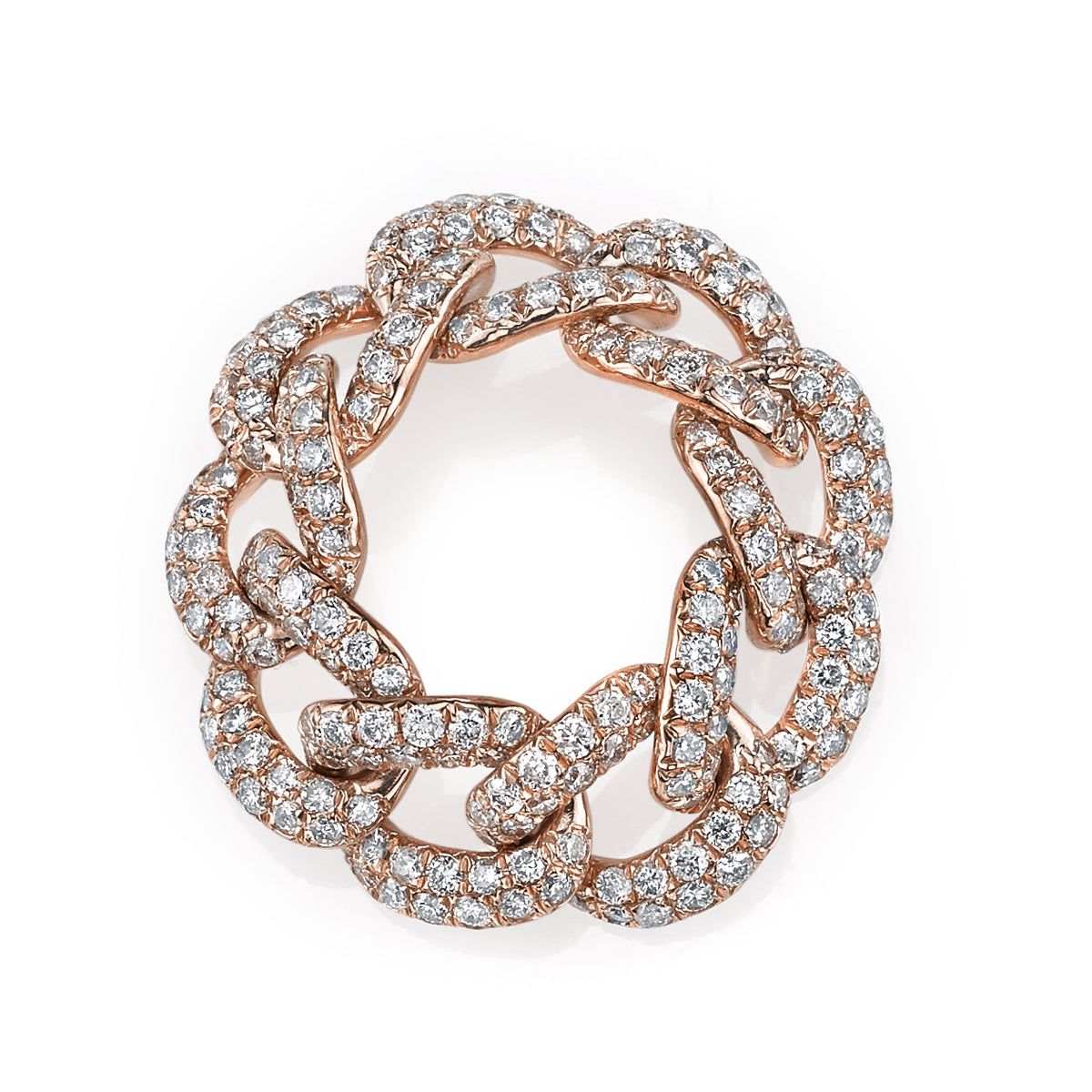 Essential Pavé Link Ring