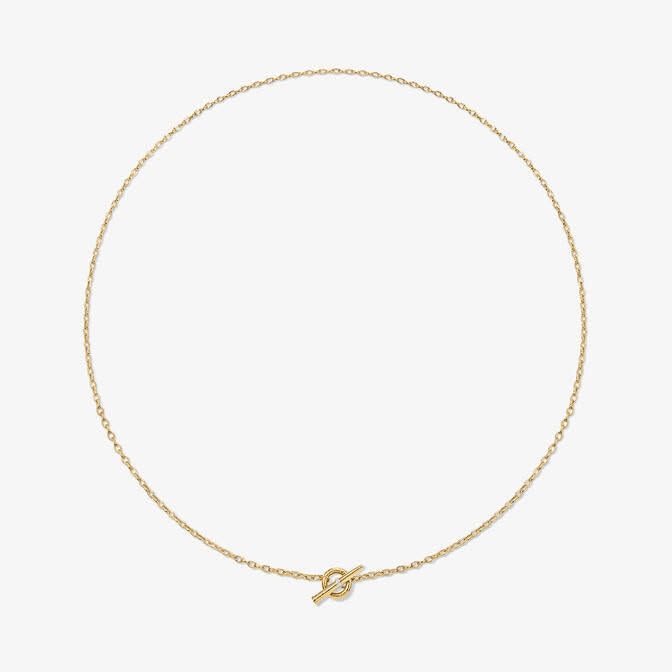 Cocktail Chain Necklace with Toggle